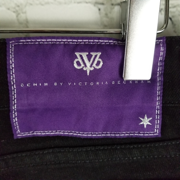 VICTORIA BECKHAM | straight star embroidered jeans - Picture 2 of 8